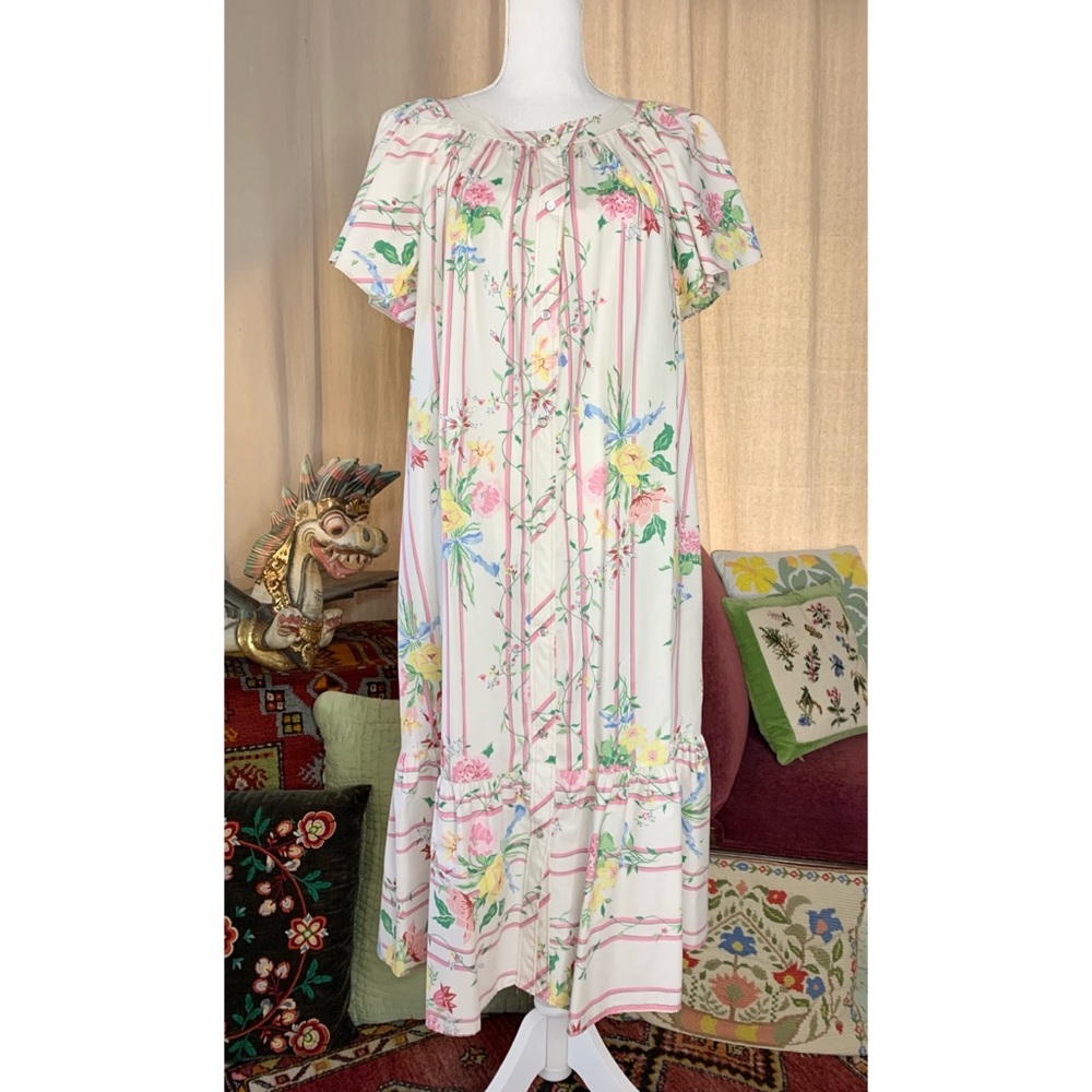80s I. Magnin Housecoat